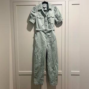 & Other Stories Green Jumpsuit